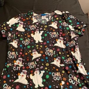 Frosty the Snowman | Women’s scrub top